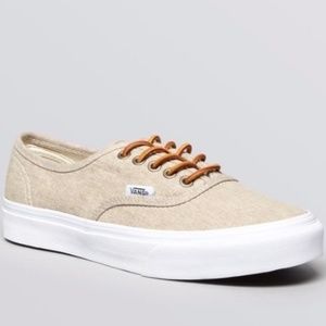 VANS Canvas with Leather Laces